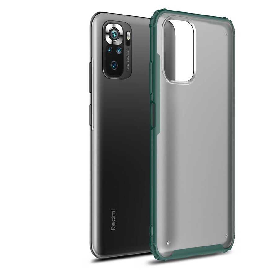 Xiaomi Poco M5S Kılıf Zore Volks Kılıf - Koyu Yeşil