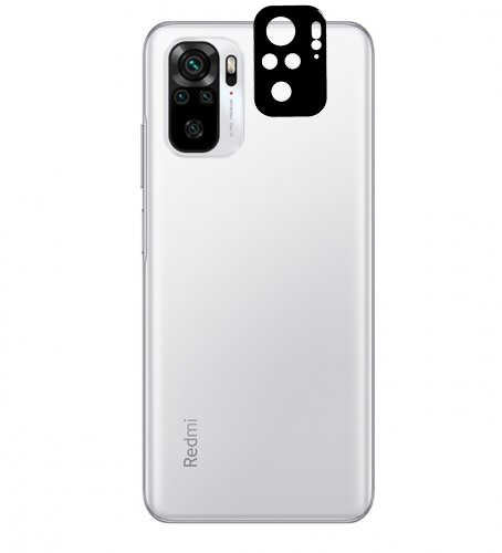 Xiaomi Poco M5S Zore 3D Kamera Camı - Siyah