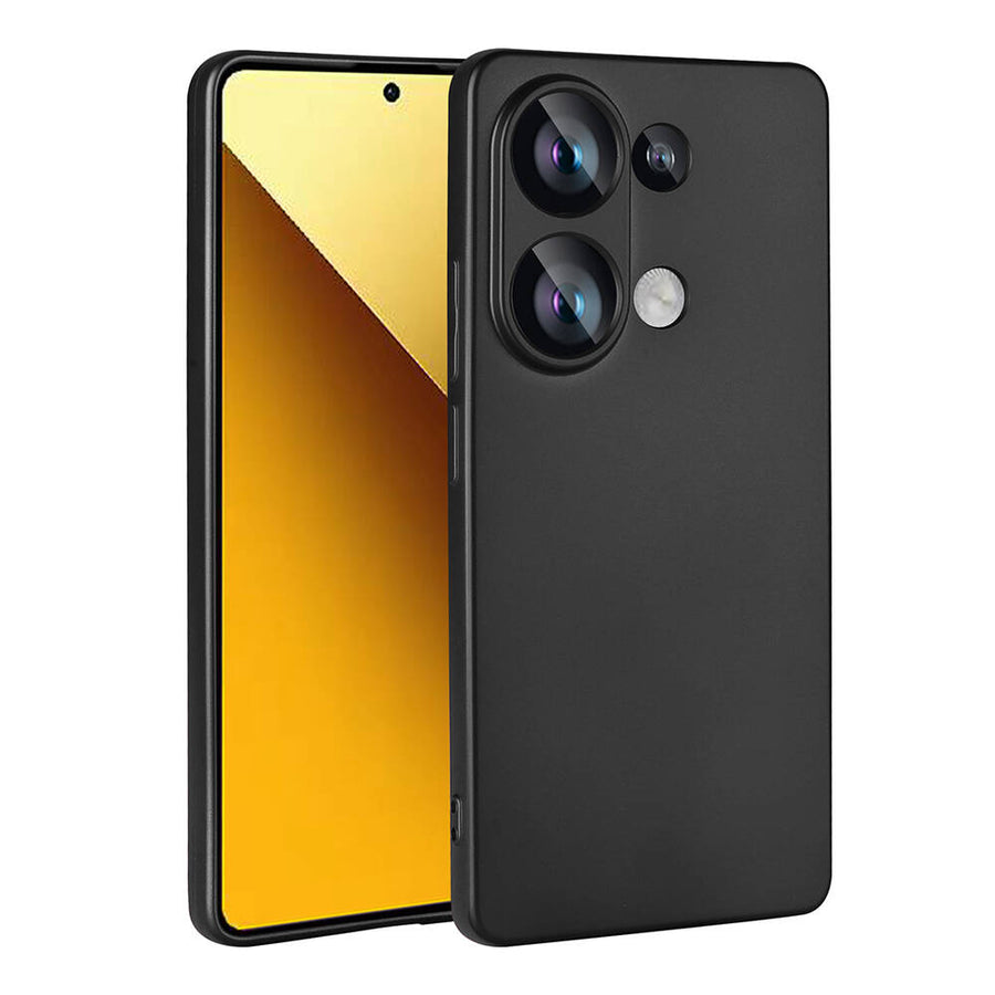Xiaomi Poco M6 Pro 4G Kılıf Zore Premier Silikon Kılıf - Siyah