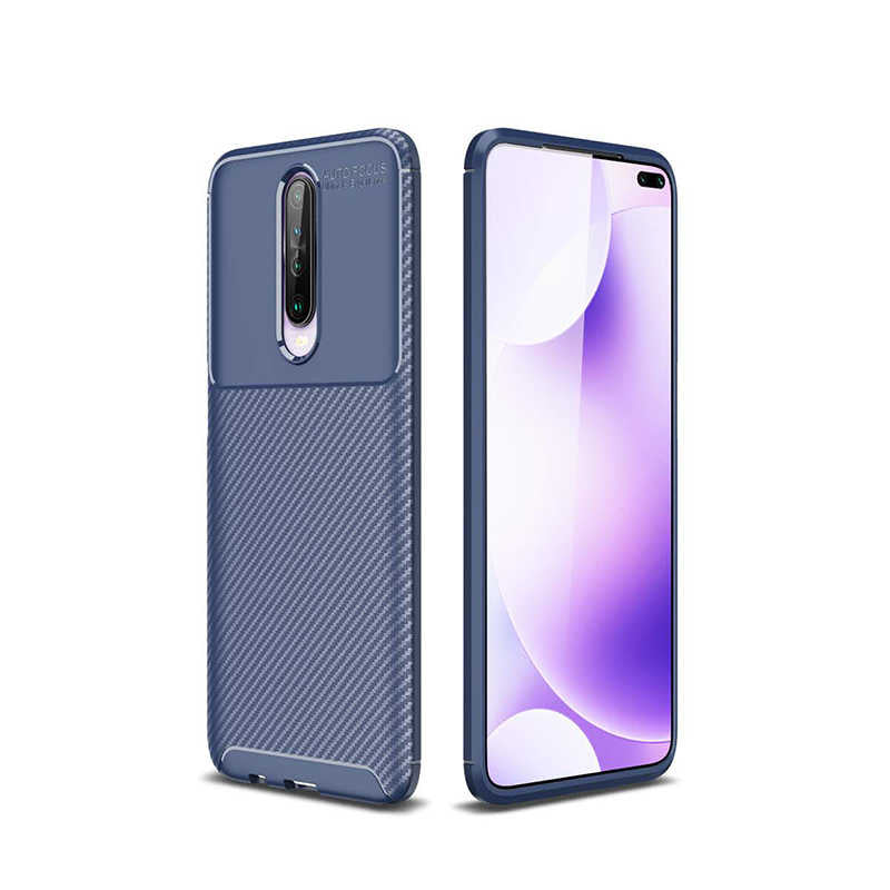 Xiaomi Poco X2 Kılıf Zore Negro Silikon Kılıf - Lacivert