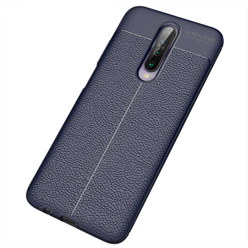 Xiaomi Poco X2 Kılıf Zore Niss Silikon Kılıf - Lacivert