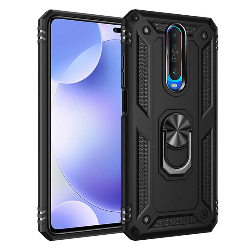 Xiaomi Poco X2 Kılıf Zore Vega Kılıf - Siyah