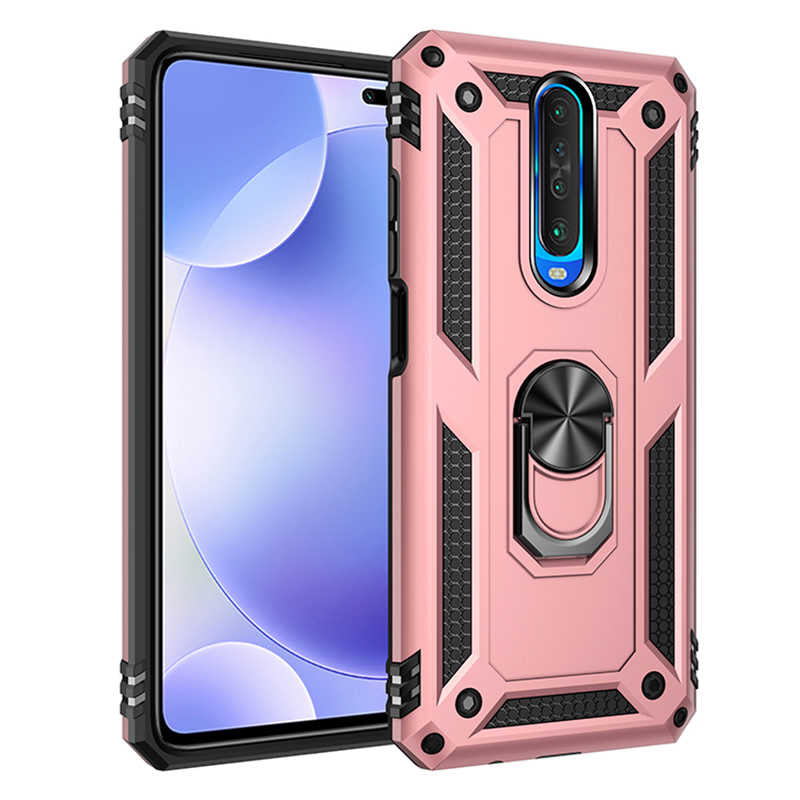 Xiaomi Poco X2 Kılıf Zore Vega Kılıf - Rose Gold