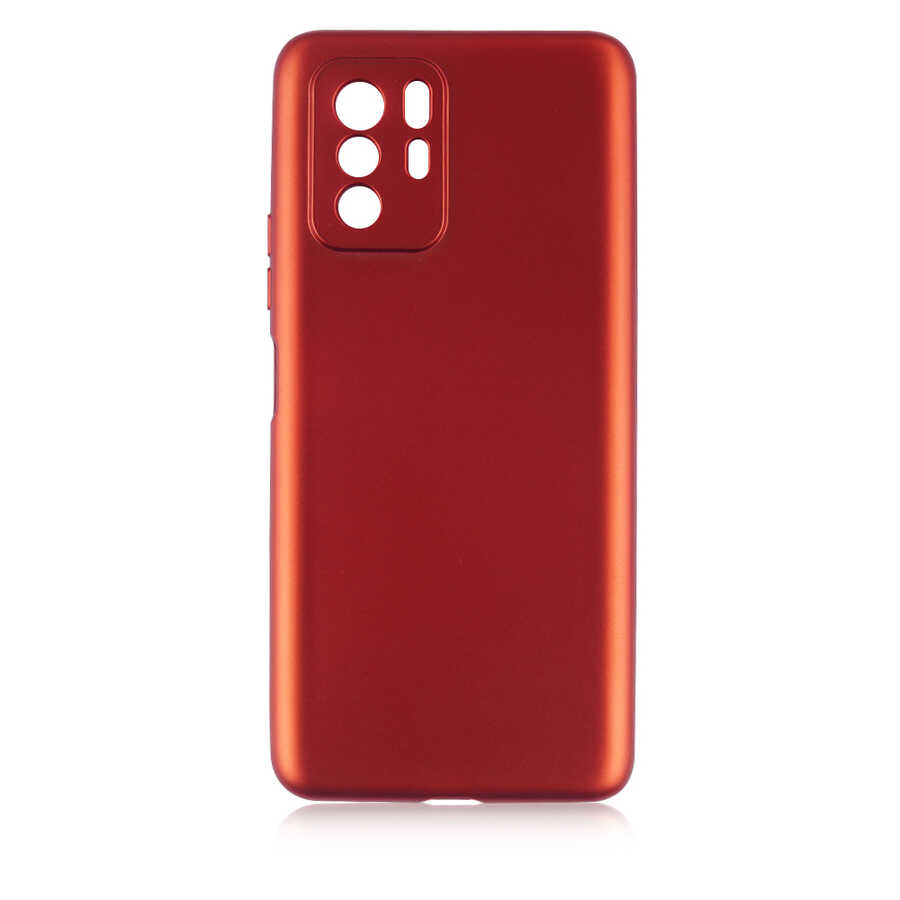 Xiaomi Poco X3 GT Kılıf Zore Premier Silikon Kılıf - Kırmızı