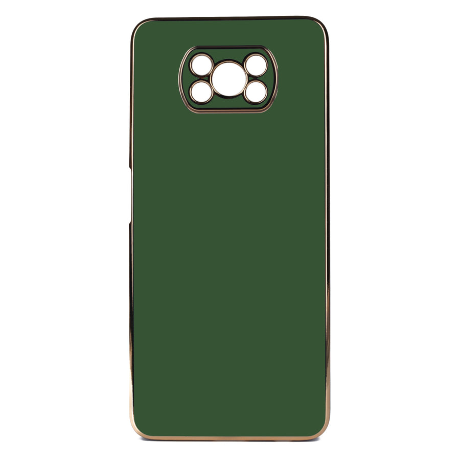 Xiaomi Poco X3 Kılıf Zore Bark Kılıf - Koyu Yeşil