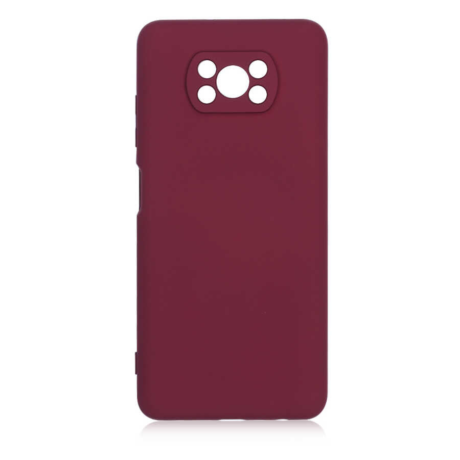 Xiaomi Poco X3 Kılıf Zore Mara Lansman Kılıf - Koyu Mor
