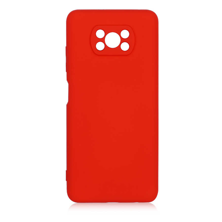 Xiaomi Poco X3 Kılıf Zore Mara Lansman Kılıf - Kırmızı