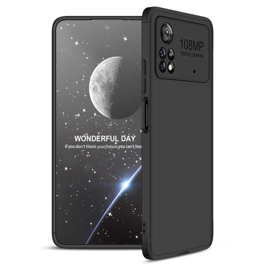 Xiaomi Poco X4 Pro 5G Kılıf Zore Ays Kılıf - Siyah