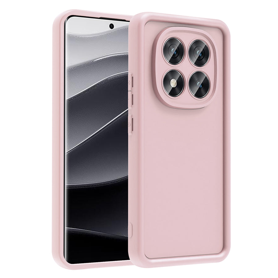 Xiaomi Poco X7 Kılıf Kamera Korumalı Zore Ananas Kılıf - Pembe