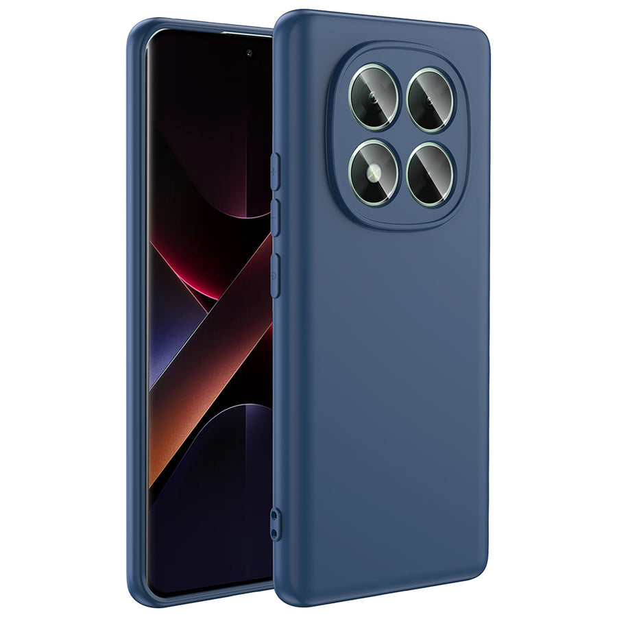 Xiaomi Poco X7 Kılıf Zore Mara Lansman Kılıf - Lacivert