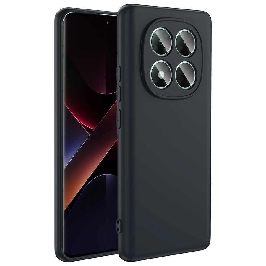 Xiaomi Poco X7 Kılıf Zore Mara Lansman Kılıf - Siyah