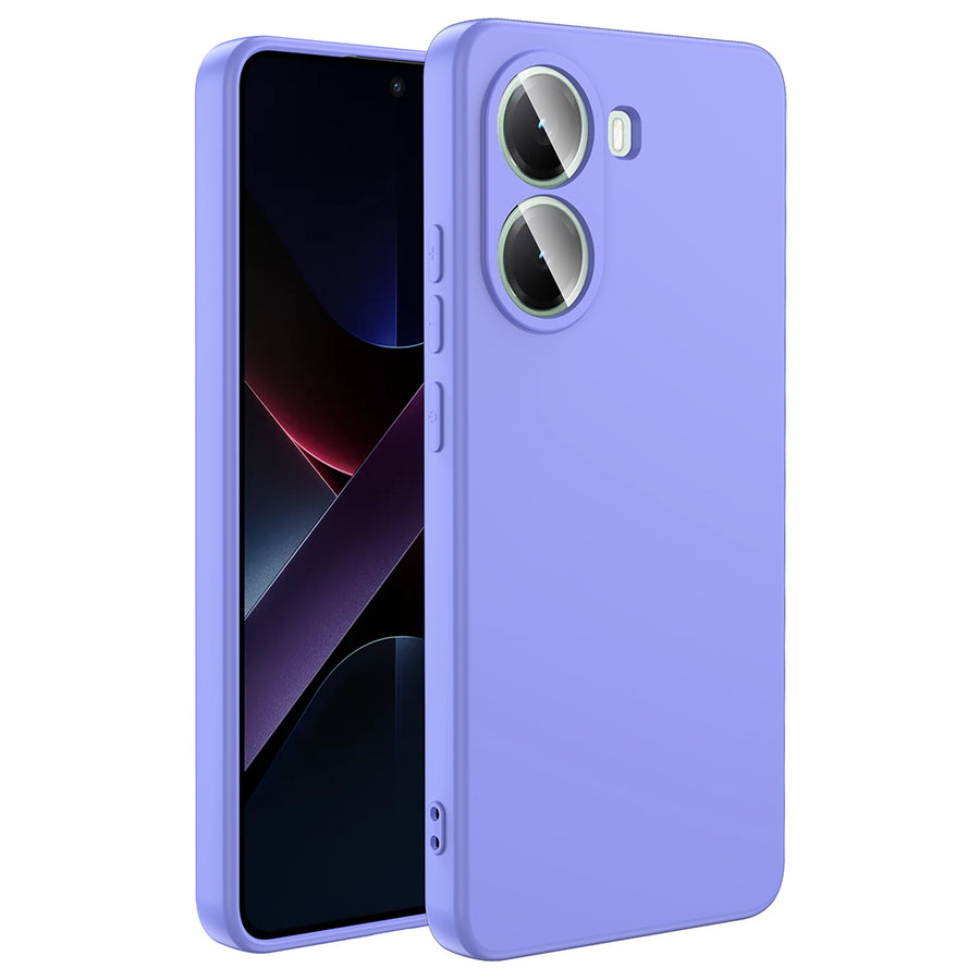 Xiaomi Poco X7 Pro Kılıf Zore Mara Lansman Kılıf - Lila