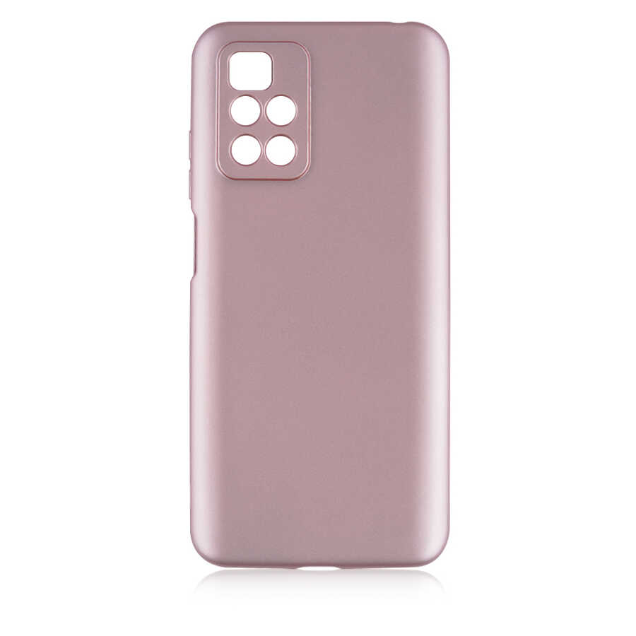 Xiaomi Redmi 10 Kılıf Zore Premier Silikon Kılıf - Rose Gold