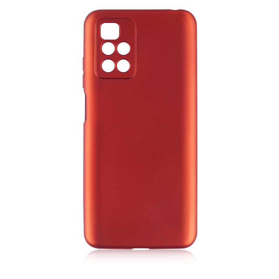 Xiaomi Redmi 10 Kılıf Zore Premier Silikon Kılıf - Kırmızı