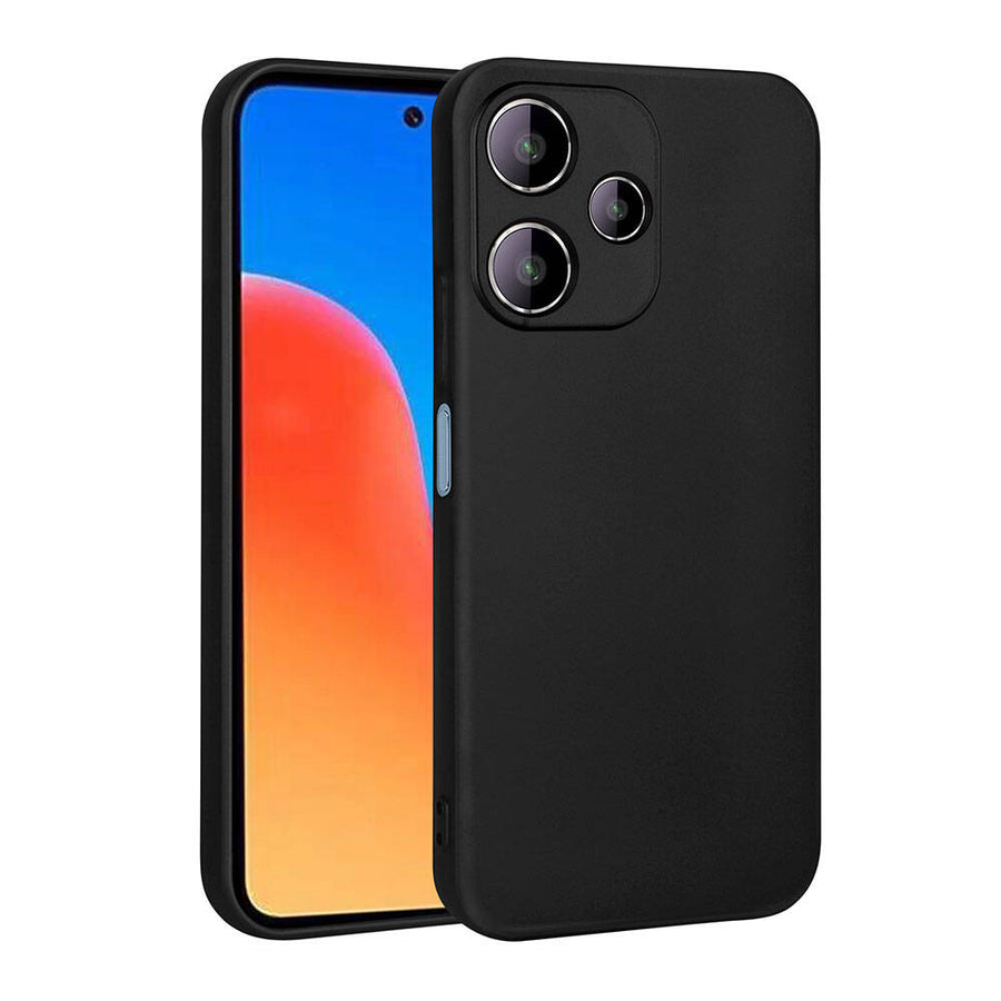 Xiaomi Redmi 12 5G Kılıf Zore Premier Silikon Kılıf - Siyah