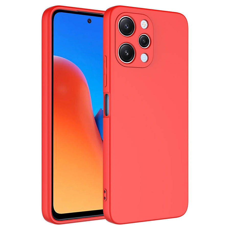 Xiaomi Redmi 12 Kılıf Zore Mara Lansman Kılıf - Kırmızı
