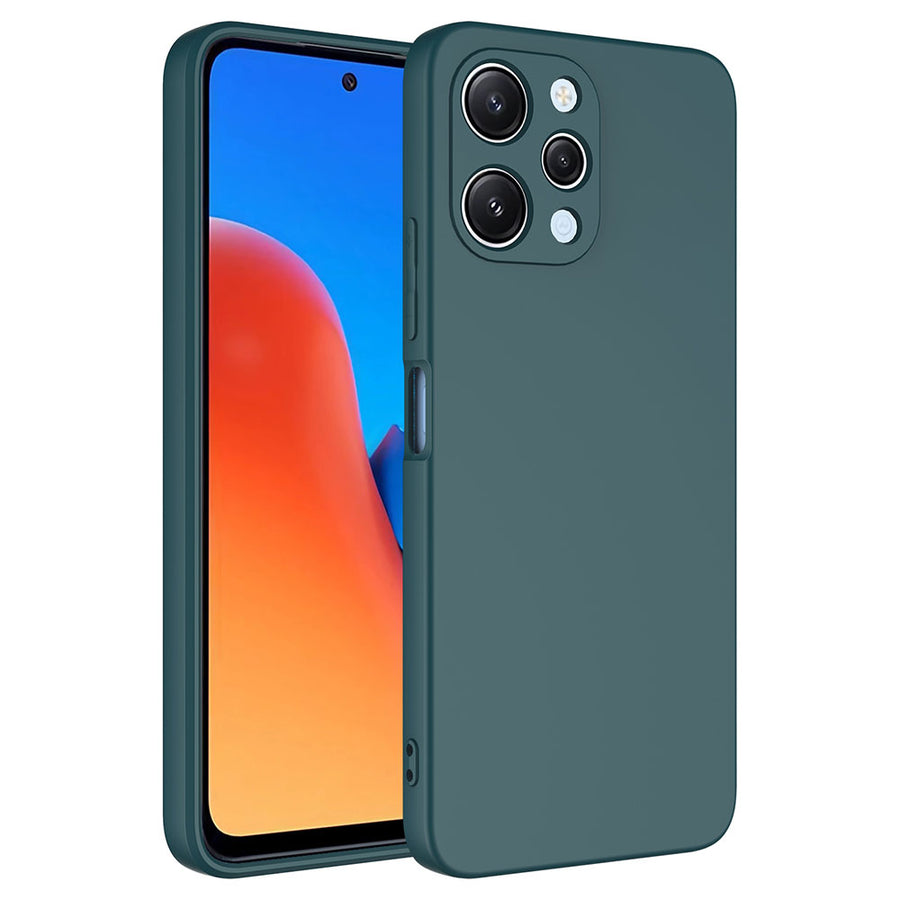 Xiaomi Redmi 12 Kılıf Zore Mara Lansman Kılıf - Koyu Yeşil