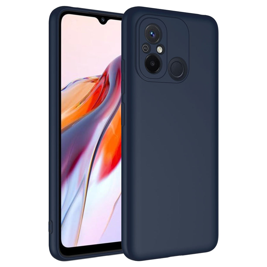 Xiaomi Redmi 12C Kılıf Zore Mara Lansman Kılıf - Lacivert