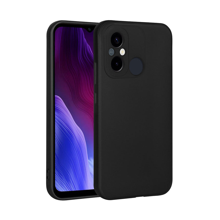 Xiaomi Redmi 12C Kılıf Zore Premier Silikon Kılıf - Siyah