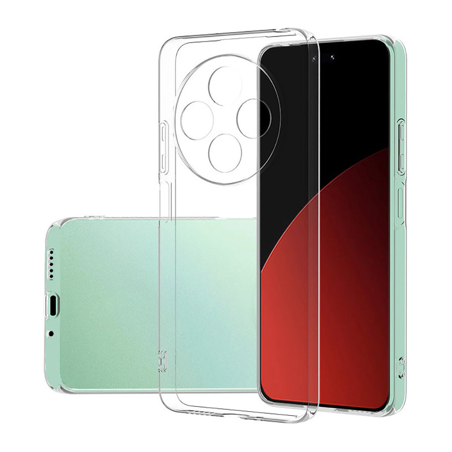 Xiaomi Redmi 14C 4G Kılıf Zore Süper Silikon Kılıf - Şeffaf