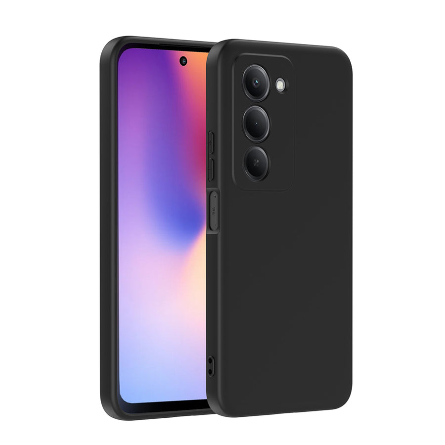Xiaomi Redmi 15 Kılıf Zore Mara Lansman Kılıf - Siyah