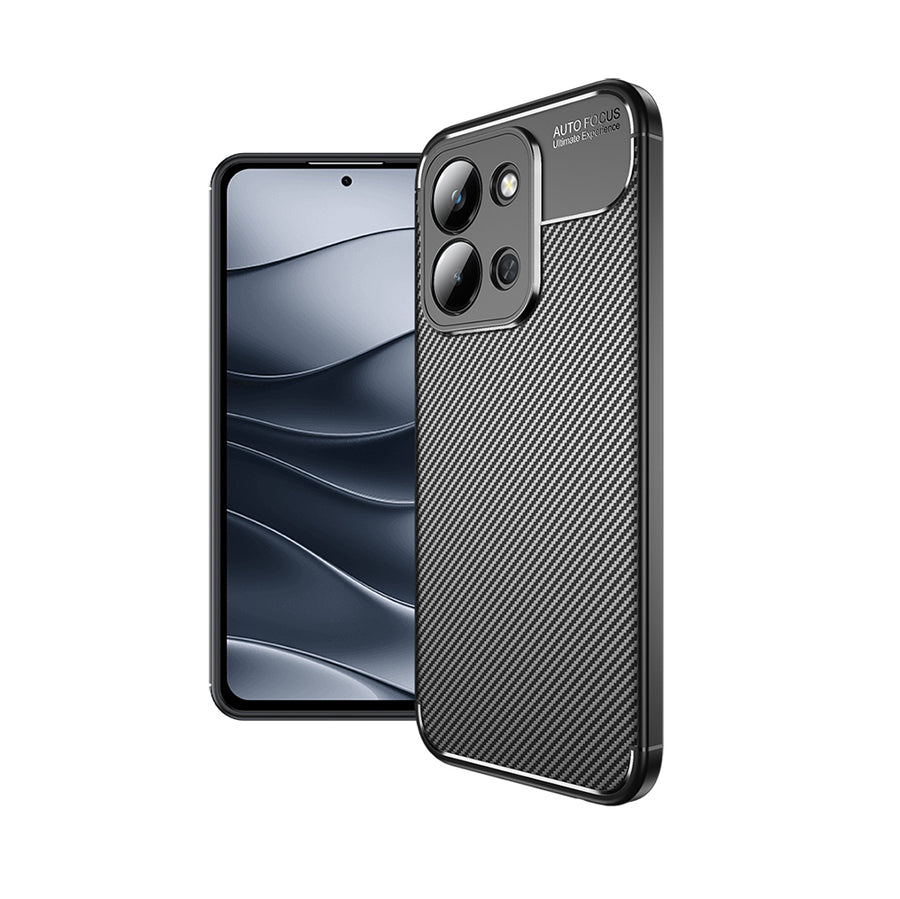 Xiaomi Redmi 15C 4G Kılıf Zore Negro Silikon Kılıf - Siyah