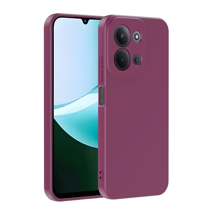 Xiaomi Redmi 15C Kılıf Zore Mara Lansman Kılıf - Koyu Mor
