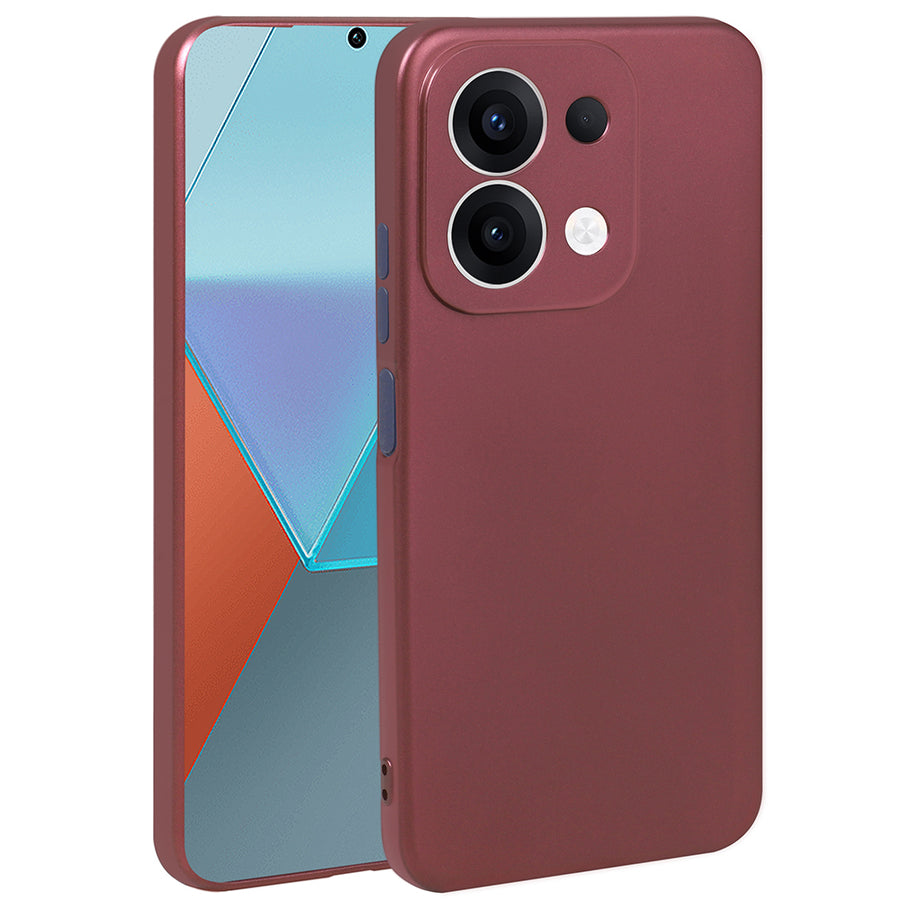 Xiaomi Redmi 15C Kılıf Zore Premier Silikon Kılıf - Mürdüm