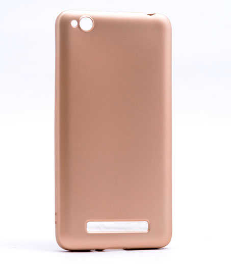 Xiaomi Redmi 4A Kılıf Zore Premier Silikon Kılıf - Gold