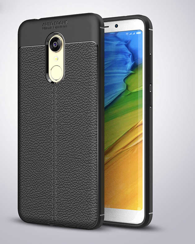 Xiaomi Redmi 5 Kılıf Zore Niss Silikon Kılıf - Siyah