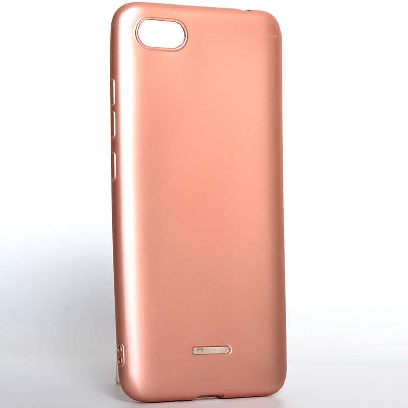 Xiaomi Redmi 6A Kılıf Zore Premier Silikon Kılıf - Rose Gold