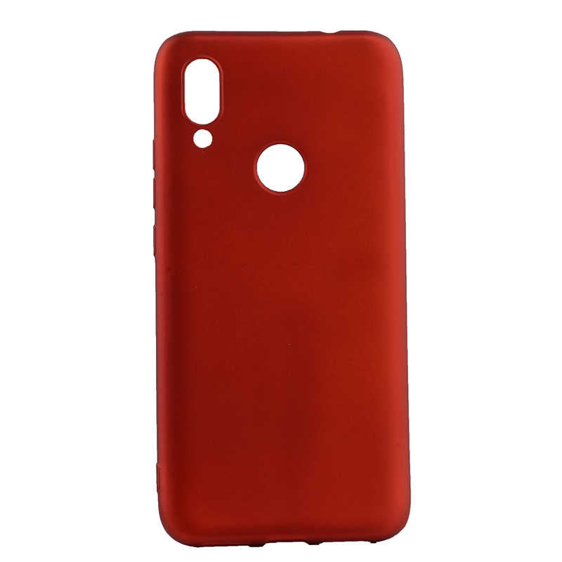 Xiaomi Redmi 7 Kılıf Zore Premier Silikon Kılıf - Kırmızı