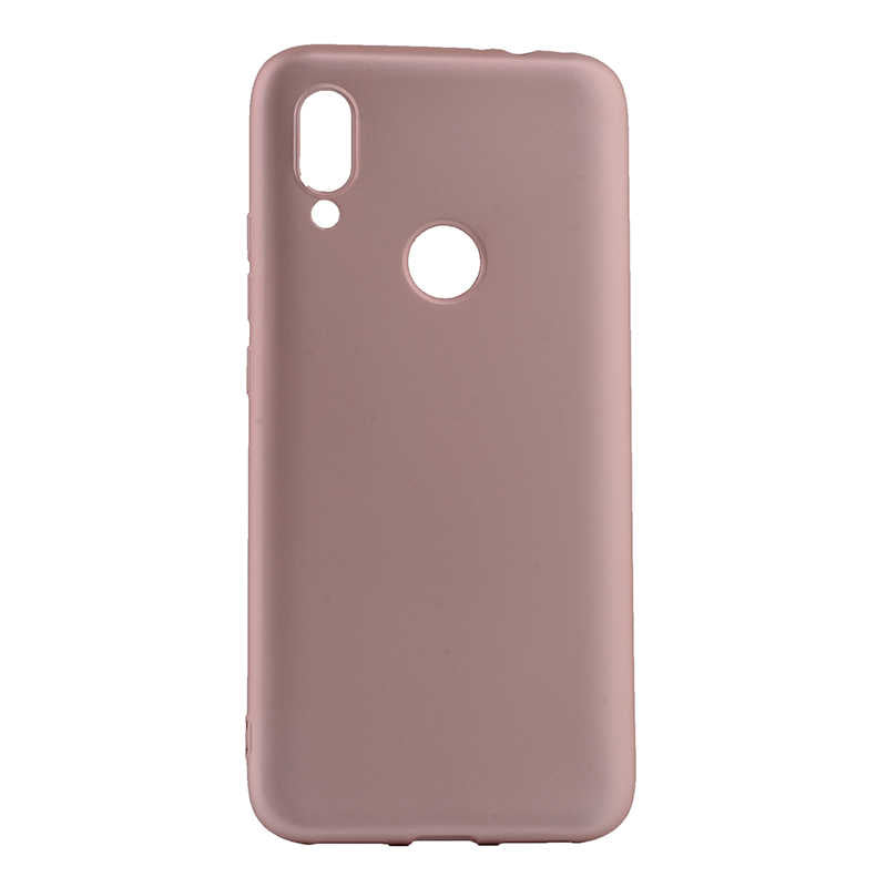 Xiaomi Redmi 7 Kılıf Zore Premier Silikon Kılıf - Rose Gold