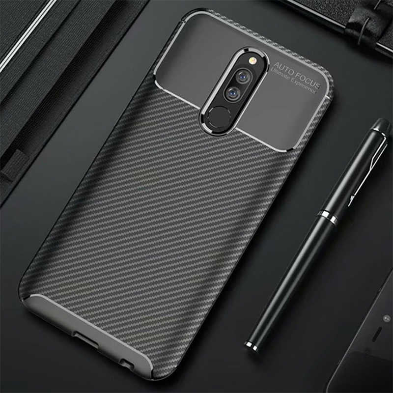 Xiaomi Redmi 8 Kılıf Zore Negro Silikon Kılıf - Siyah