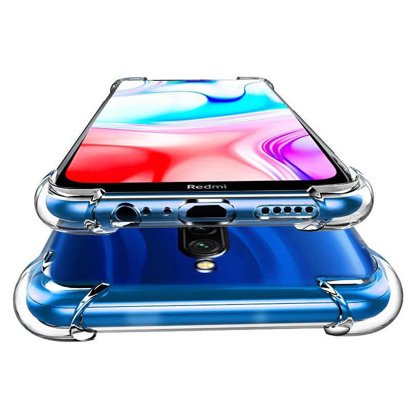 Xiaomi Redmi 8 Kılıf Zore Nitro Anti Shock Silikon - Renksiz