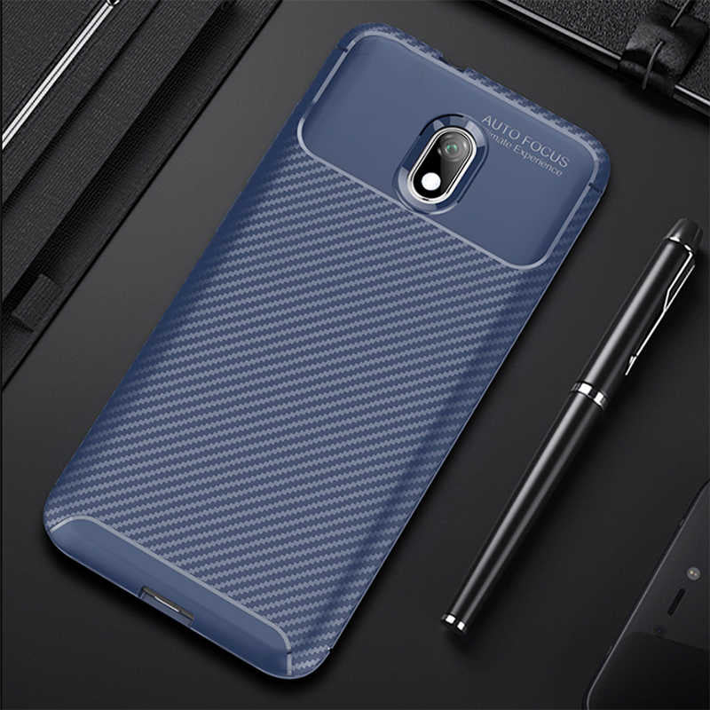 Xiaomi Redmi 8A Kılıf Zore Negro Silikon Kılıf - Lacivert