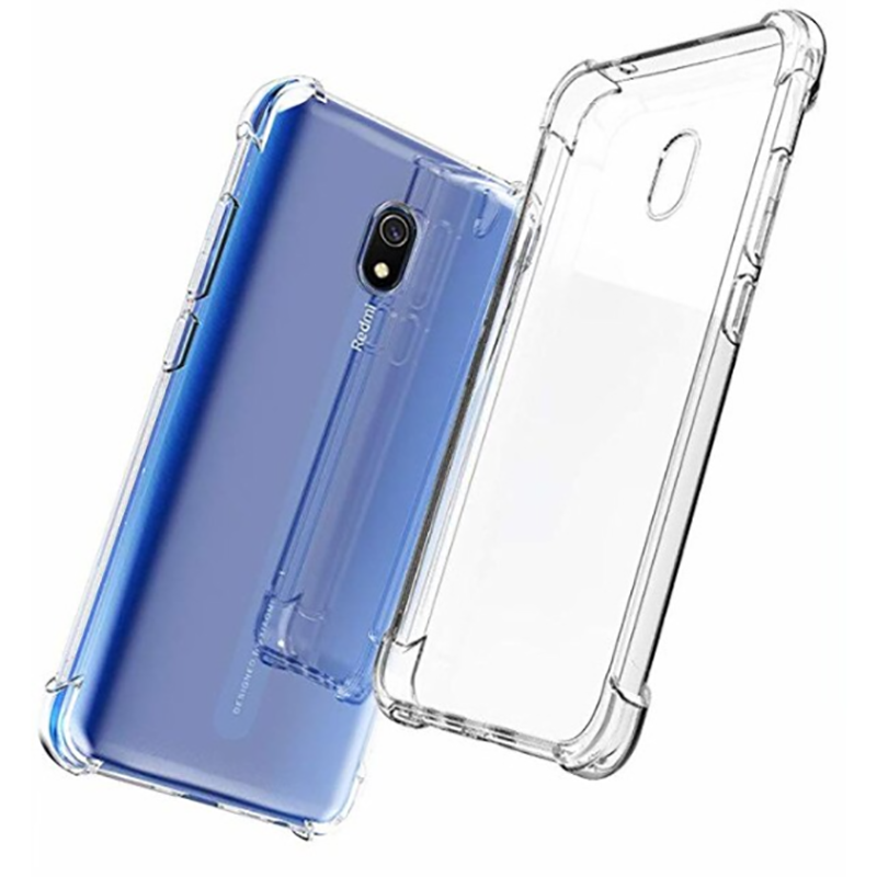 Xiaomi Redmi 8A Kılıf Zore Nitro Anti Shock Silikon - Renksiz