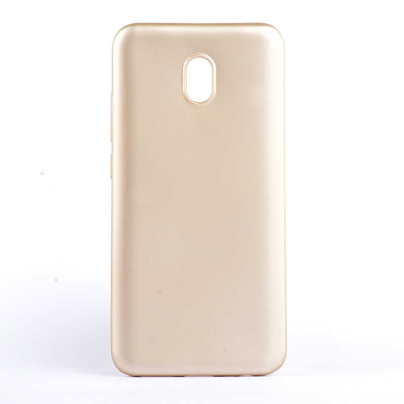 Xiaomi Redmi 8A Kılıf Zore Premier Silikon Kılıf - Gold