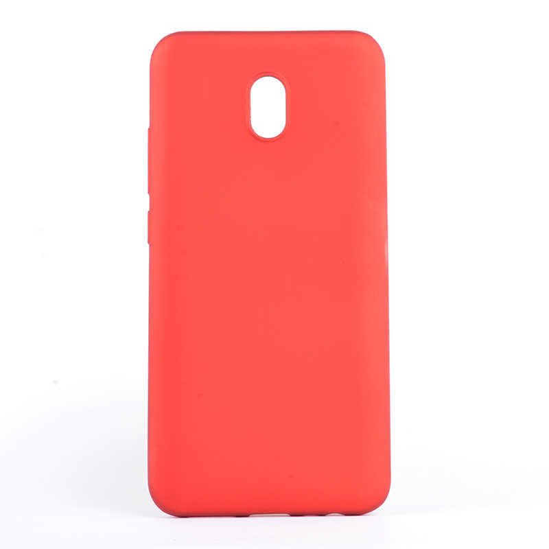 Xiaomi Redmi 8A Kılıf Zore Premier Silikon Kılıf - Kırmızı