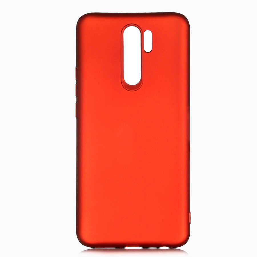 Xiaomi Redmi 9 Kılıf Zore Premier Silikon Kılıf - Kırmızı