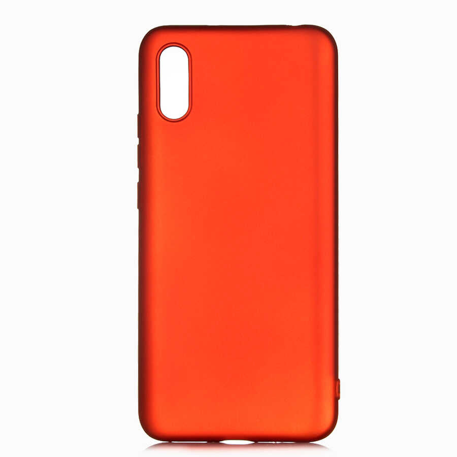 Xiaomi Redmi 9A Kılıf Zore Premier Silikon Kılıf - Kırmızı