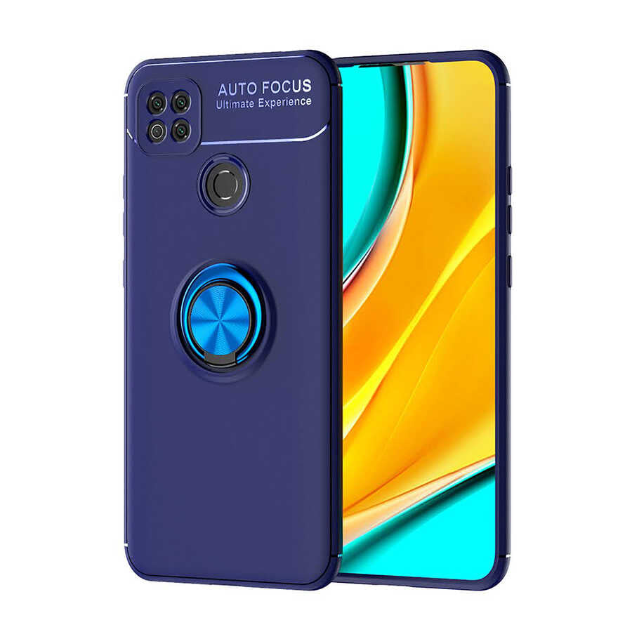 Xiaomi Redmi 9C Kılıf Zore Ravel Silikon Kılıf - Mavi