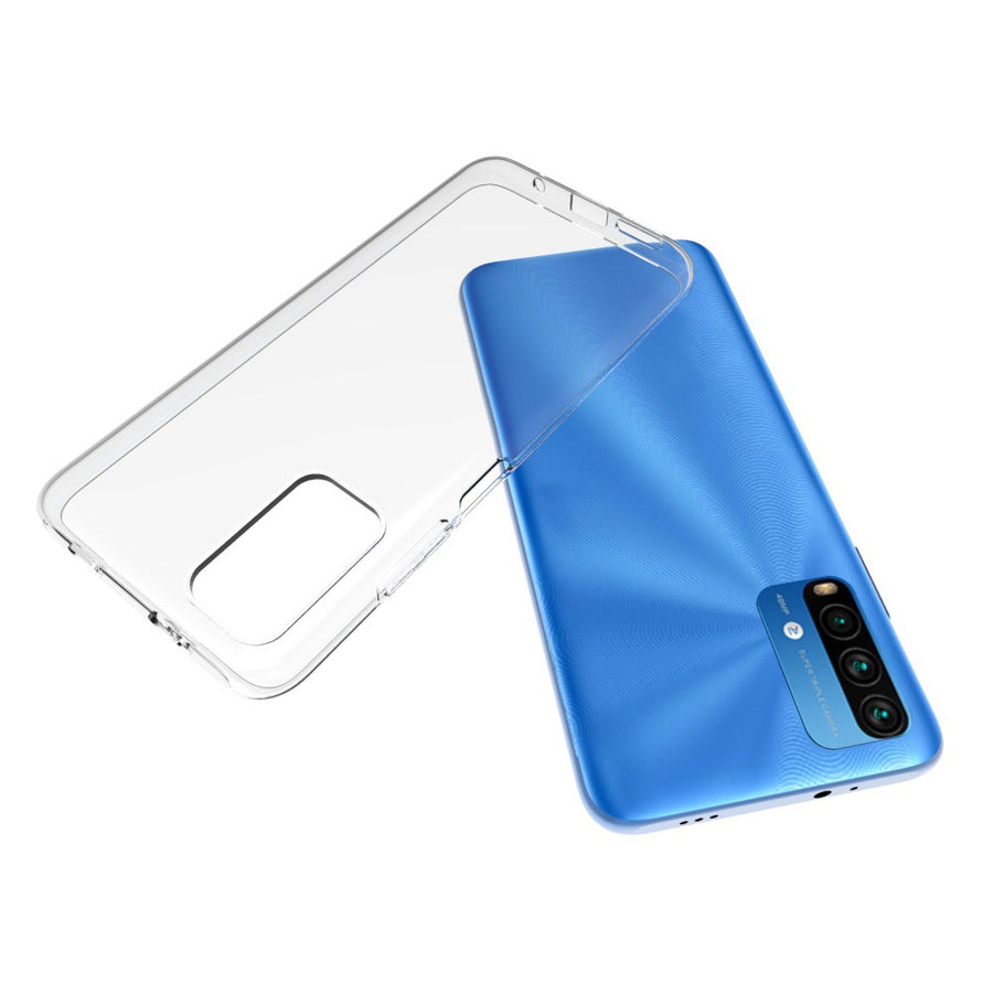 Xiaomi Redmi 9T Kılıf Zore Süper Silikon Kılıf - Renksiz