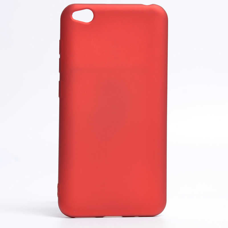 Xiaomi Redmi Go Kılıf Zore Premier Silikon Kılıf - Kırmızı