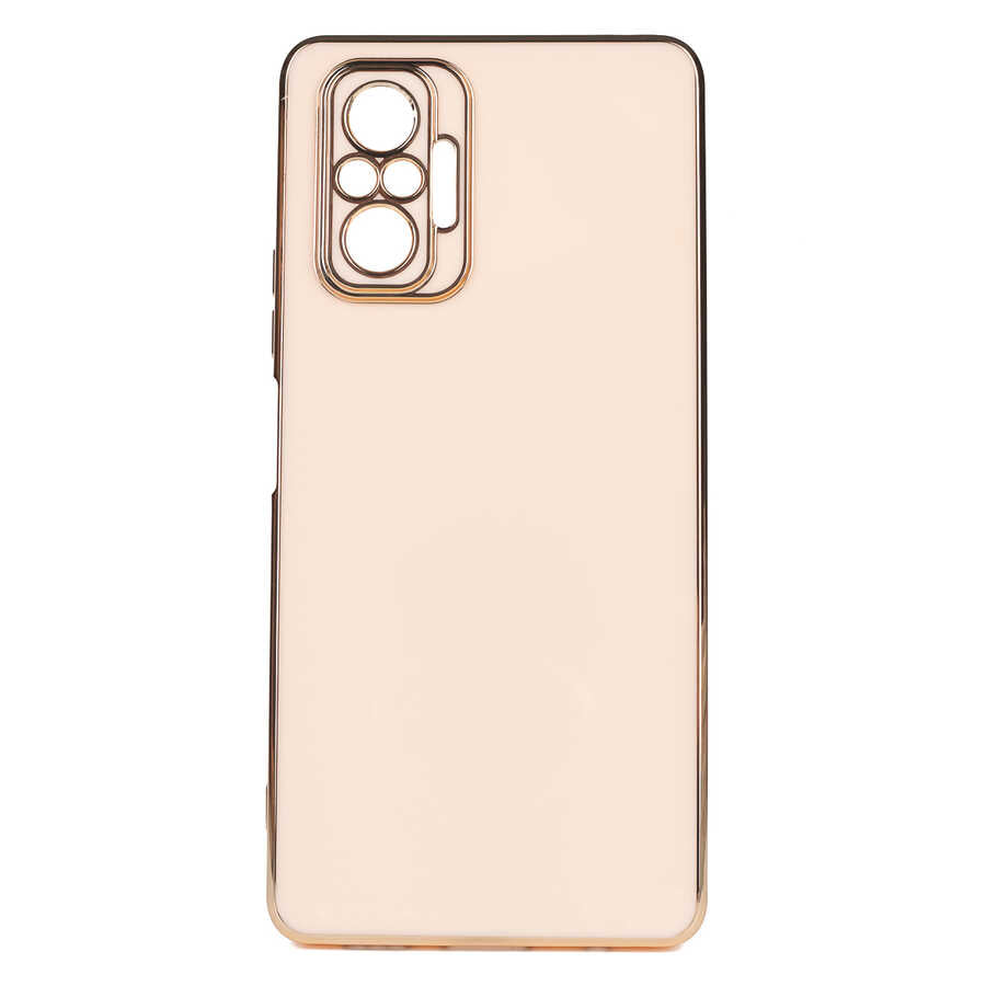 Xiaomi Redmi Note 10 Pro Kılıf Zore Bark Kılıf - Rose Gold