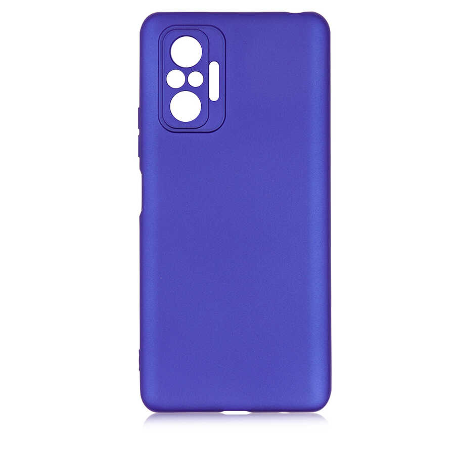 Xiaomi Redmi Note 10 Pro Kılıf Zore Premier Silikon Kılıf - Saks Mavi