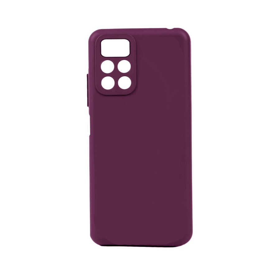 Xiaomi Redmi Note 11 Global Kılıf Zore Biye Silikon - Mor