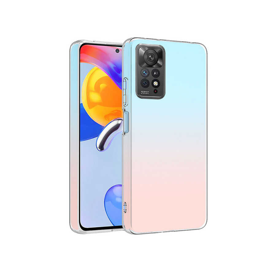 Xiaomi Redmi Note 11 Pro 5G Kılıf Zore Süper Silikon Kılıf - Renksiz