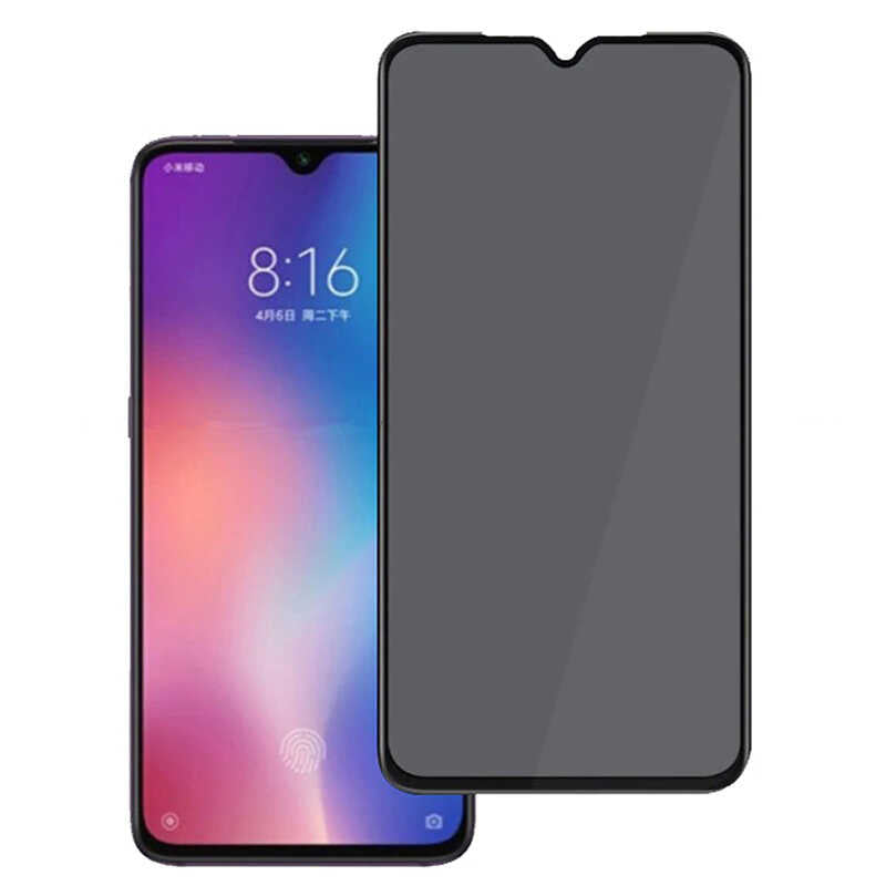 Xiaomi Redmi Note 11E Davin 5D Privacy Cam Ekran Koruyucu - Siyah