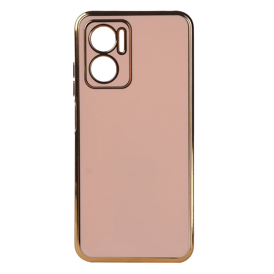 Xiaomi Redmi Note 11E Kılıf Zore Bark Kılıf - Rose Gold